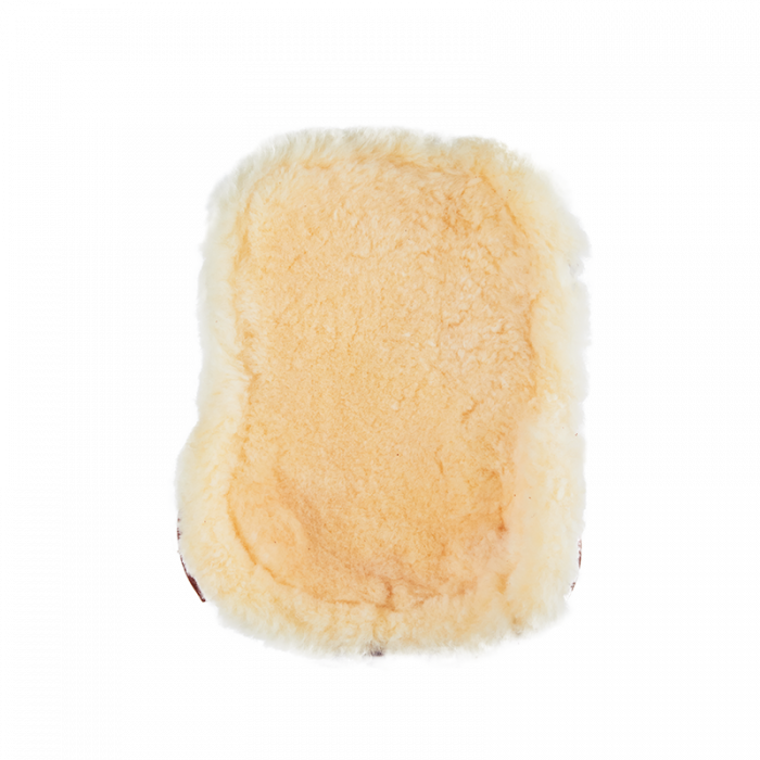 Lammfellimitatfutter für Gamaschen mit Schnallen