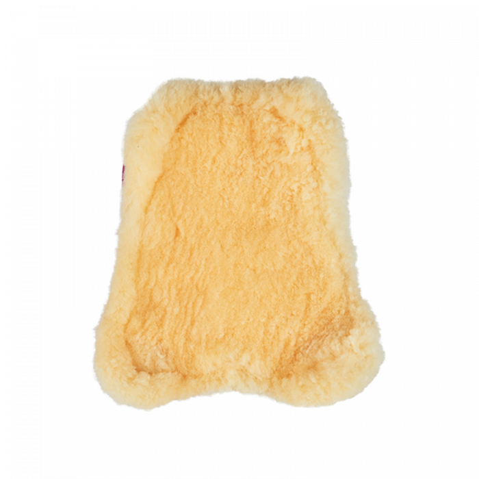 Lammfellimitatfutter für Gamaschen mit Klettverschluss