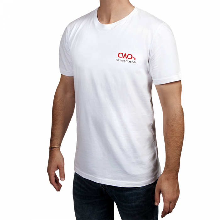 T-Shirt, Herren, weiß