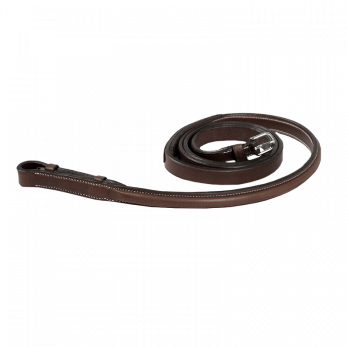 Raised leather contact reins