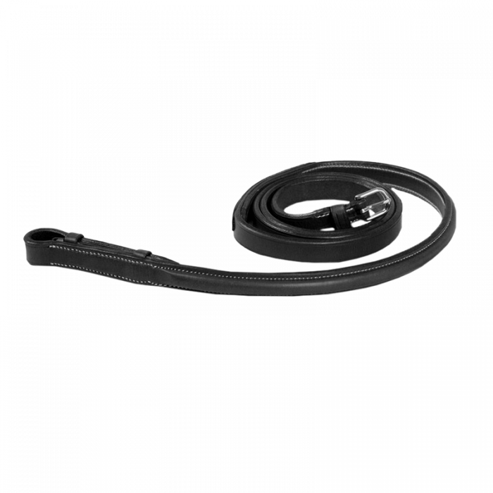 Raised leather contact reins