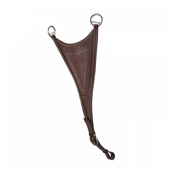 Raised bib martingale attachment