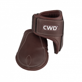 Streichkappen für junge Pferde aus Kalbsleder mit Klettverschluss