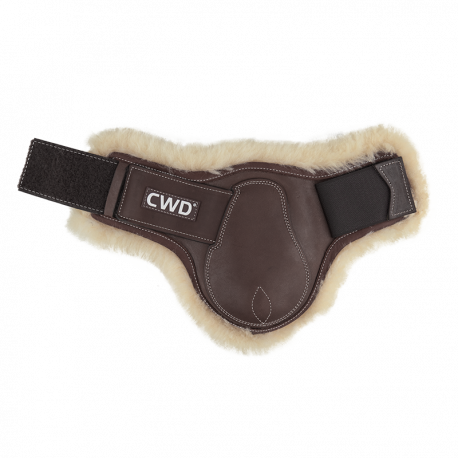 Belly Guard Girth with Removeable Artificial Sheepskin Lining