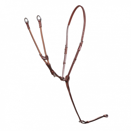 Cuirasse Martingale Complète Marron NEUVE – Avec élastique à Selle