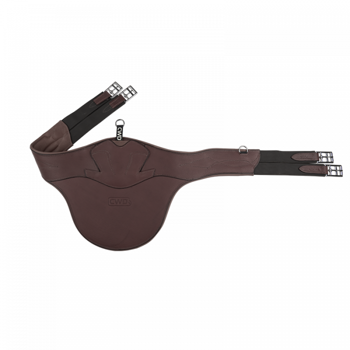 Anatomic jumping belly guard girth - Factory second