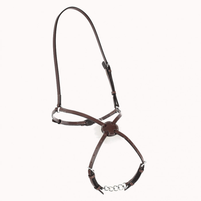 Mexikanisches Reithalfter mit Ketteneinsatz - B-Ware