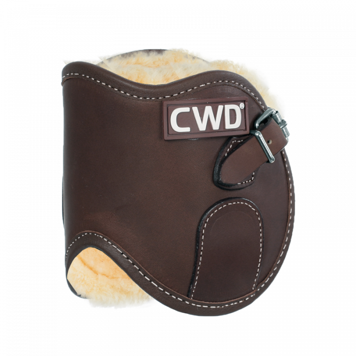 Buckle fetlock boots with sheepskin lining - Factory second