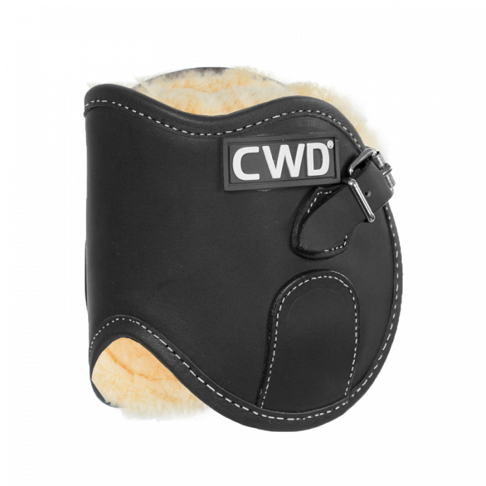 Buckle fetlock boots with sheepskin lining - Factory second