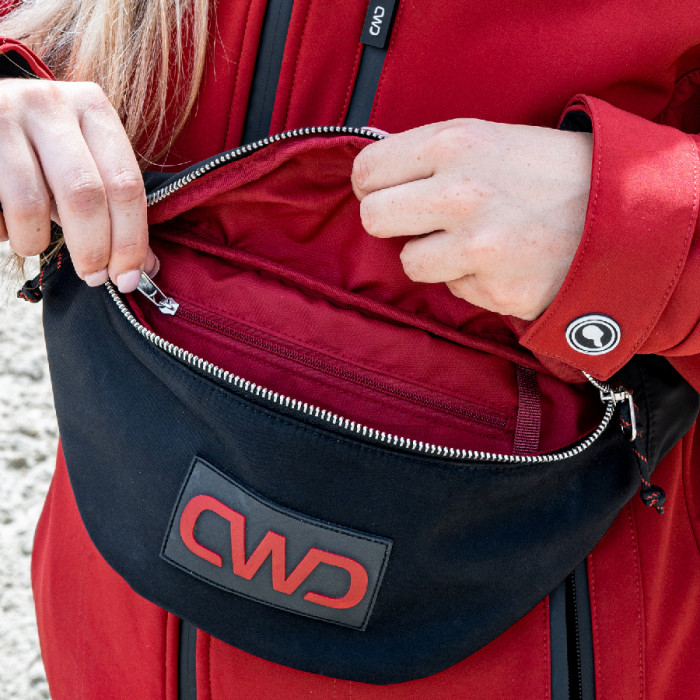 Schwarze CWD bauchtasche