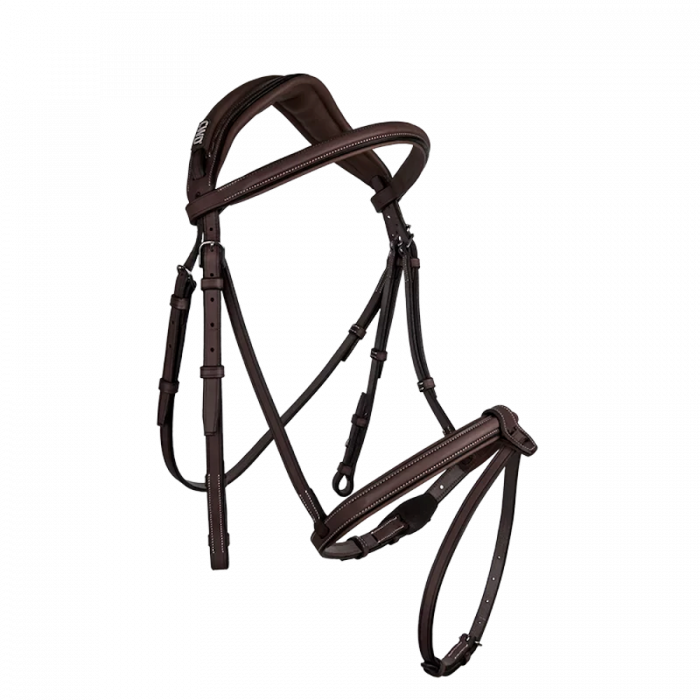 Anatomic french noseband bridle