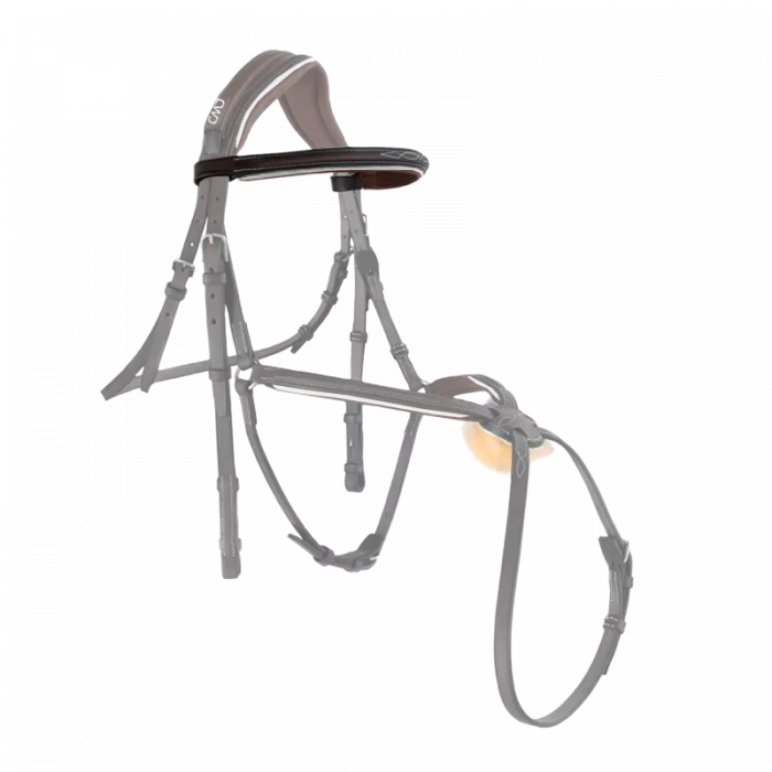 Stirnriemen mit Kontrastnaht Sport Color