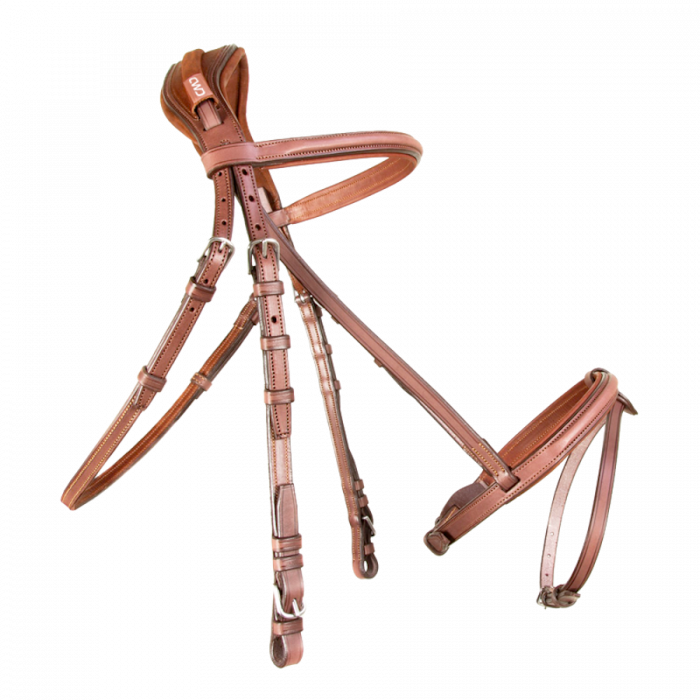 Contact bridle with french noseband
