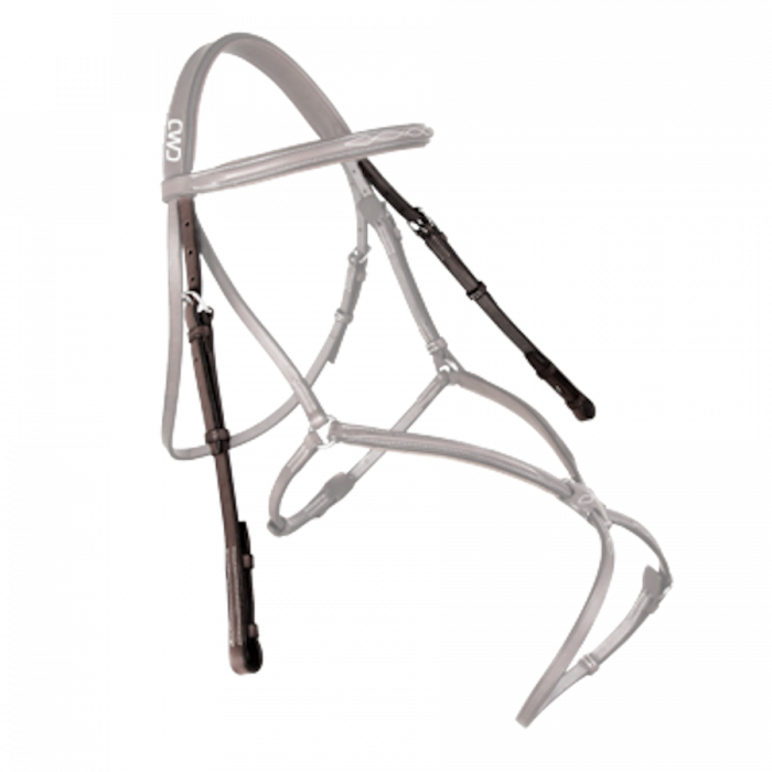 Montant cuir ligne 1/2 ronde