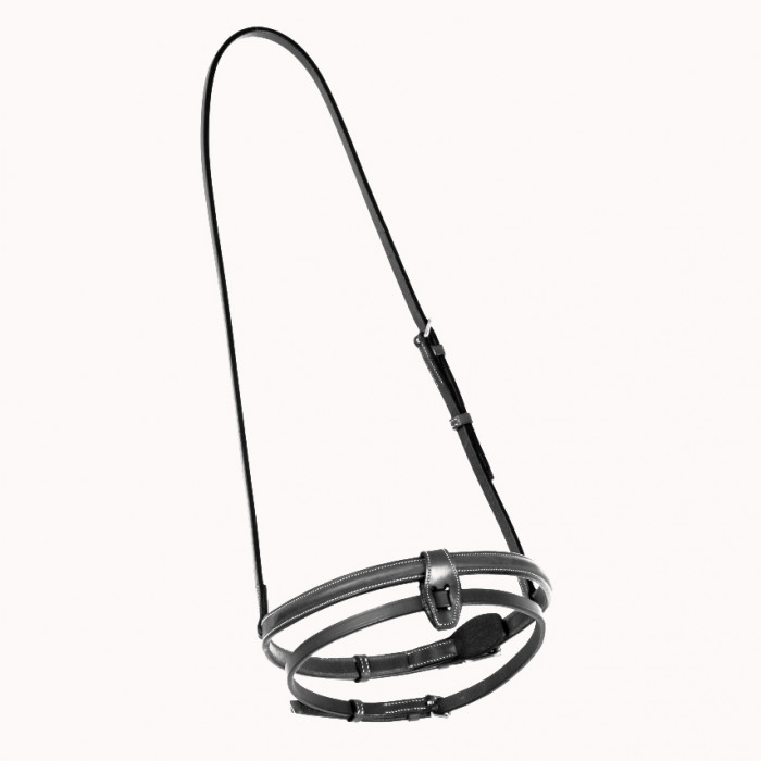 Raised french noseband - Factory second