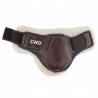 Sport Color velcro fetlock boots young horse with sheepskin lining - Factory second