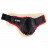 Streichkappen für junge Pferde mit Klettverschluss und Lammfell Sport Color - B-Ware