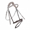 Muserolle française doublée 1/2 ronde surpiquée Sport Color - Déclassé