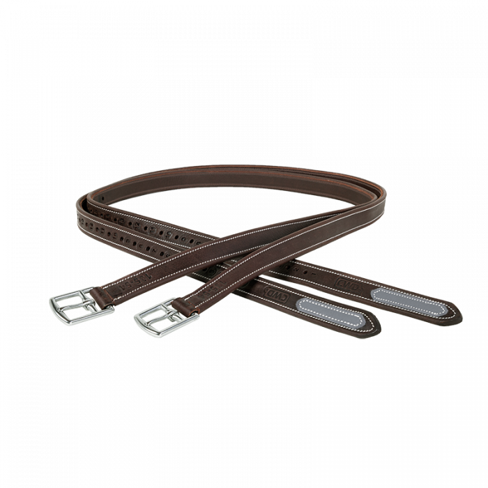 Sport Color Nylon lined stirrup leathers - Factory second
